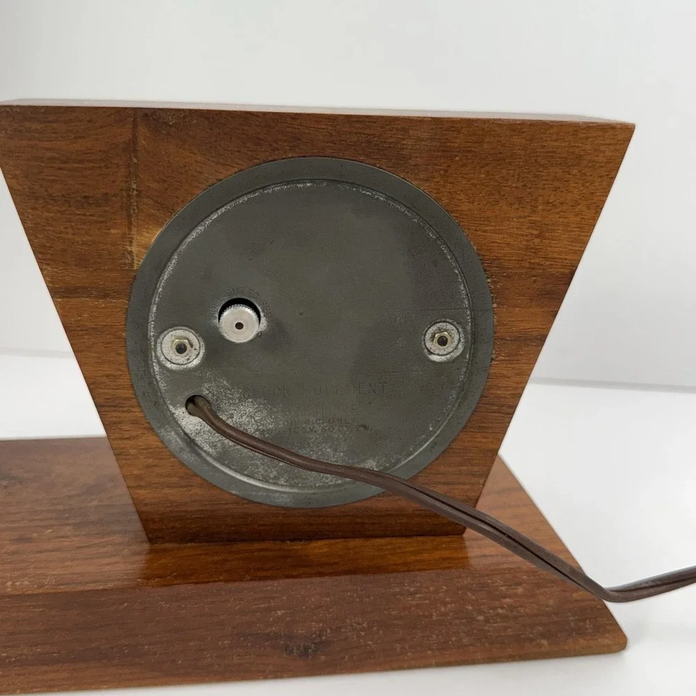 Automotive Salesmen of the Year Award 1972 Desk Clock Trophy WORKS
